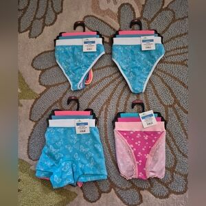 NEW Lot Of 4 Walmart Summer 3 Packs Of Assorted Underwear Styles Womens Small